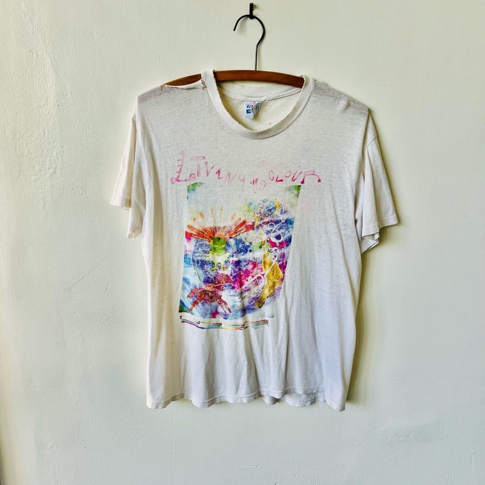 1988 Living Colour Band Shirt Vintage Living Colour Tee 80’s Distressed Punk Tee